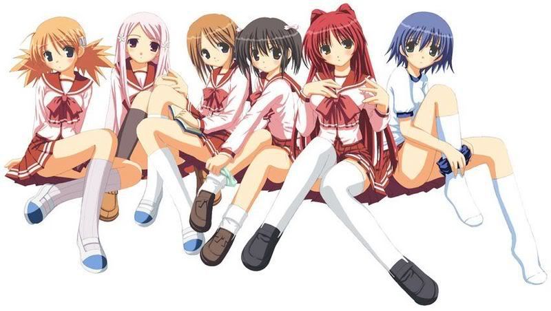 school friends(me in pink)