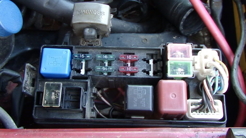 1989 toyota truck fuse panel #6
