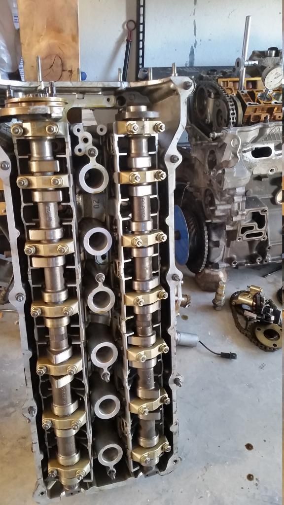 m52 cylinder head complete.