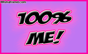 100% glitter graphic