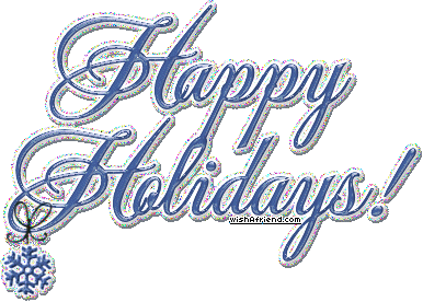 Happy Holidays on Happy Holidays Glitter Graphics   Happy Holidays Glitter Graphics For