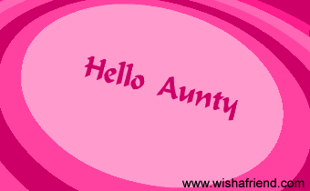 Hello Aunty