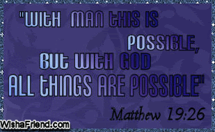 With God All Things Are Possible picture