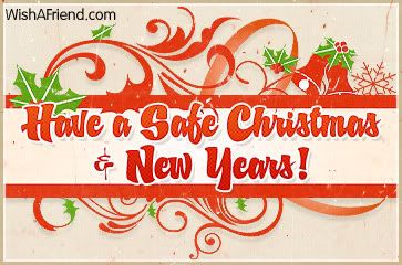 Have A Safe Christmas & New Years picture