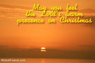 Lord's Warm Presence On Christmas picture
