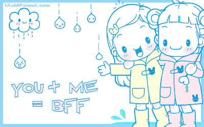 You + Me = BFF