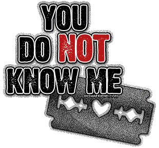 You Do Not Know Me picture