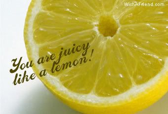 Juicy like a lemon picture