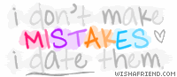 I Don't Make Mistakes picture
