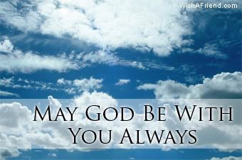 May God Be With You Always