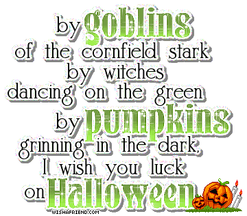 I Wish You Luck On Halloween picture