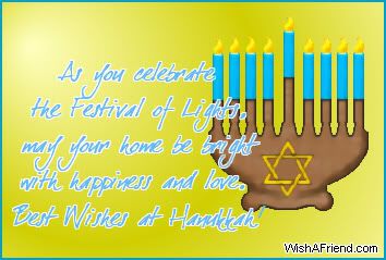 Best Wishes At Hanukkah picture