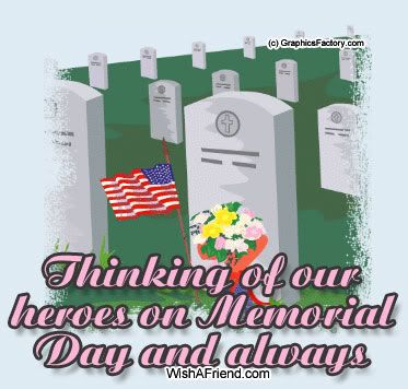 Thinking Of Our Heroes On Memorial Day