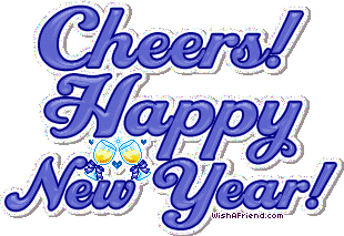 Cheers! Happy New Year!