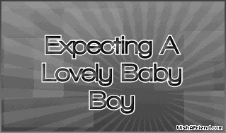 Expecting A Lovely Baby Boy