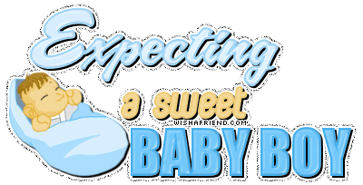 Expecting A Sweet Baby Boy picture