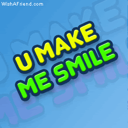 U make me smile picture