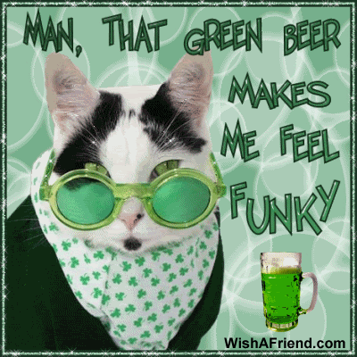 Green Beer Makes Me Feel Funky picture
