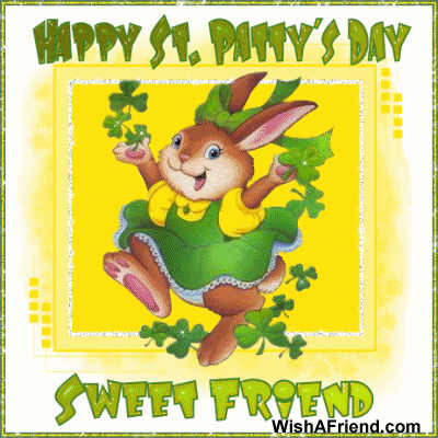 Happy St. Patty's Day Sweet Friend picture