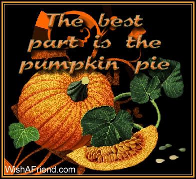 The Best Part Is The Pumpkin Pie