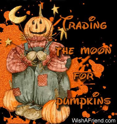 Trading The Moon For Pumpkins