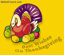 Best Wishes On Thanksgiving picture