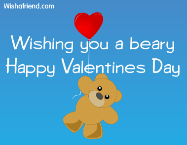 Wishing You A Beary Happy Valentines Day