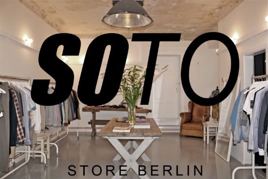 Soto Store Berlin, Torstrasse 66, Photo taken by Marco Berlin from Trendzeta Blog, Send E-Mail if Photo is used