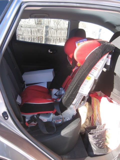 Nissan rogue child seat #2