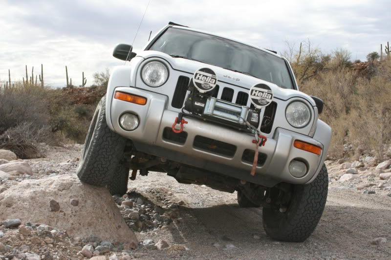 Jeep liberty winch mount #3