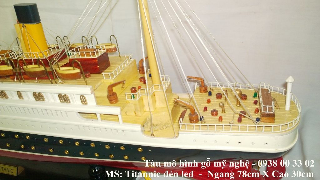 Bán tàu mô hình bằng gỗ mỹ nghệ - 10