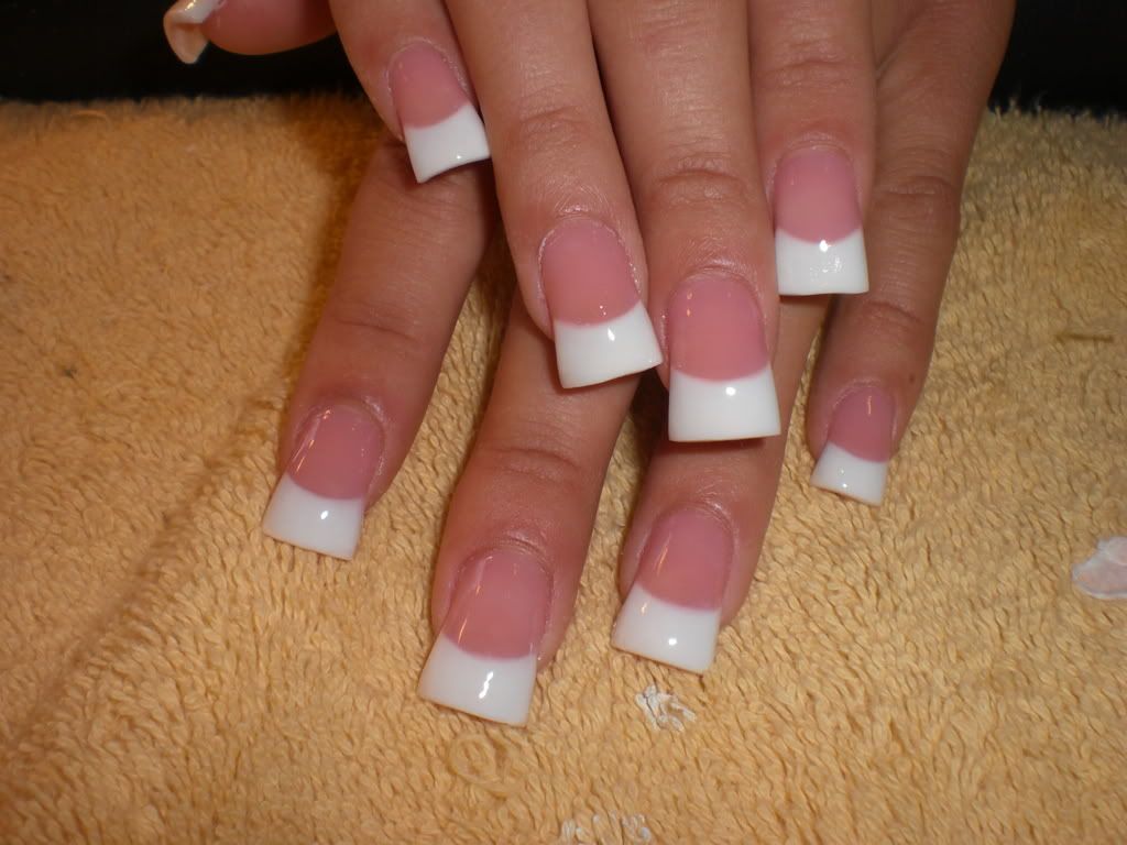 Flared Acrylic Nails