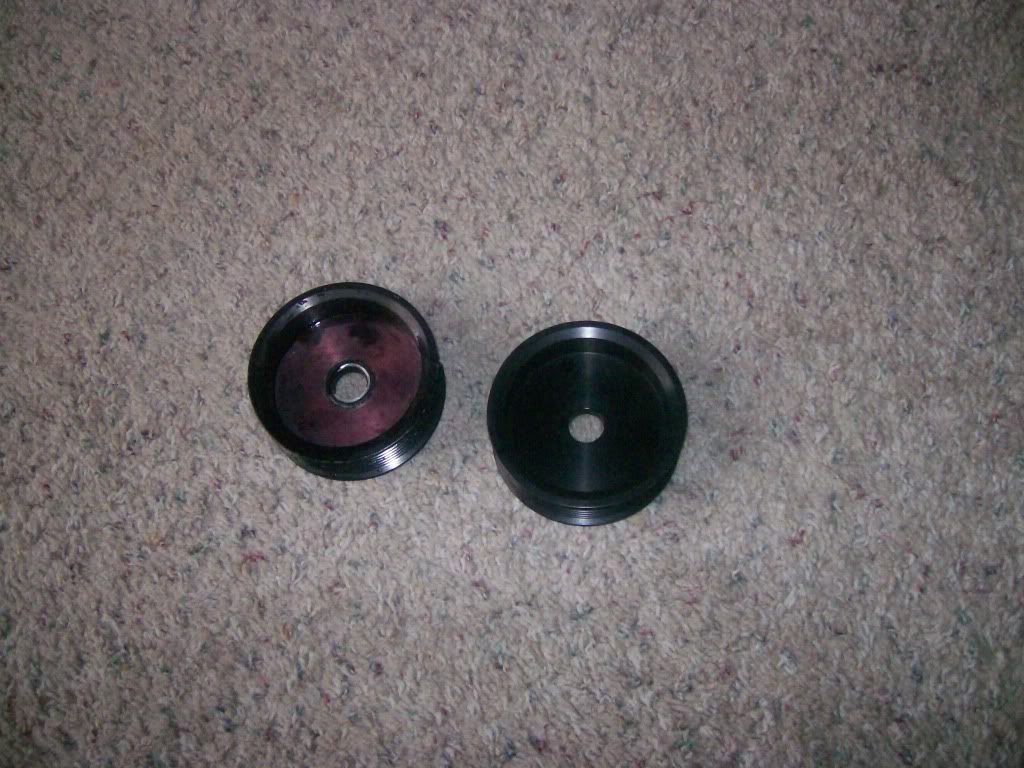 (2) Metco 0304 Cobra Alternator Pulley 6lb Lower Pulley Ford Mustang