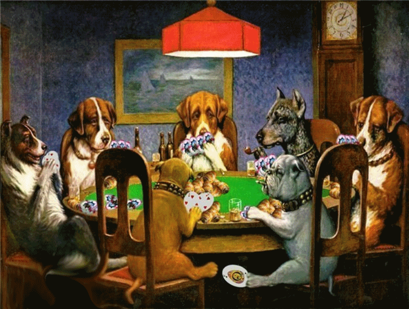 free clip art dogs playing poker - photo #6