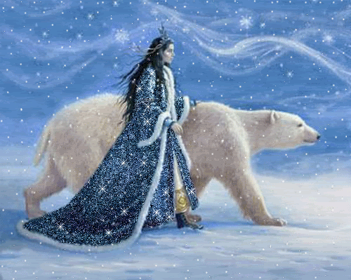 Snow Princess and Polar Bear photo l_3a6683d7db6281617574597a5fc734e0.gif