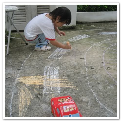 Floor painting