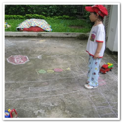 Floor painting