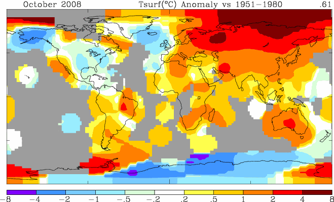 GISS Surface Temperature Anomaly
