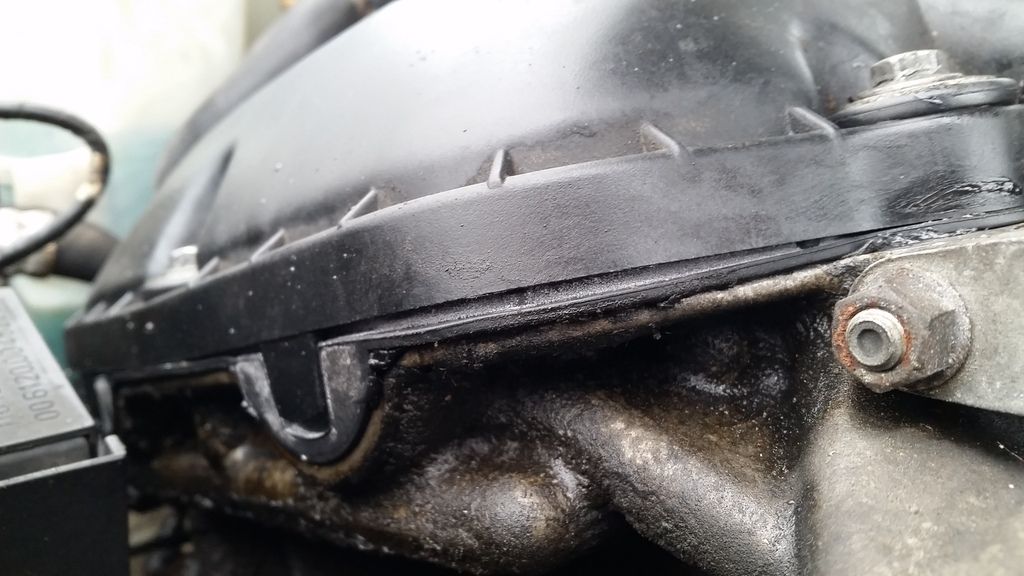 How bad is my valve cover... warped or normal?