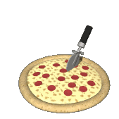 Animated pizza photo: Pizza QOGF Pizza_being_cut_lg_clr.gif