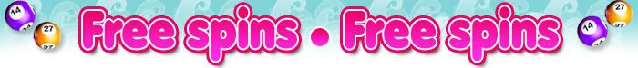 Free spins (c) thebingoguy free spins
