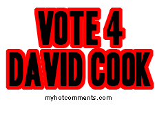 Vote for David Cook