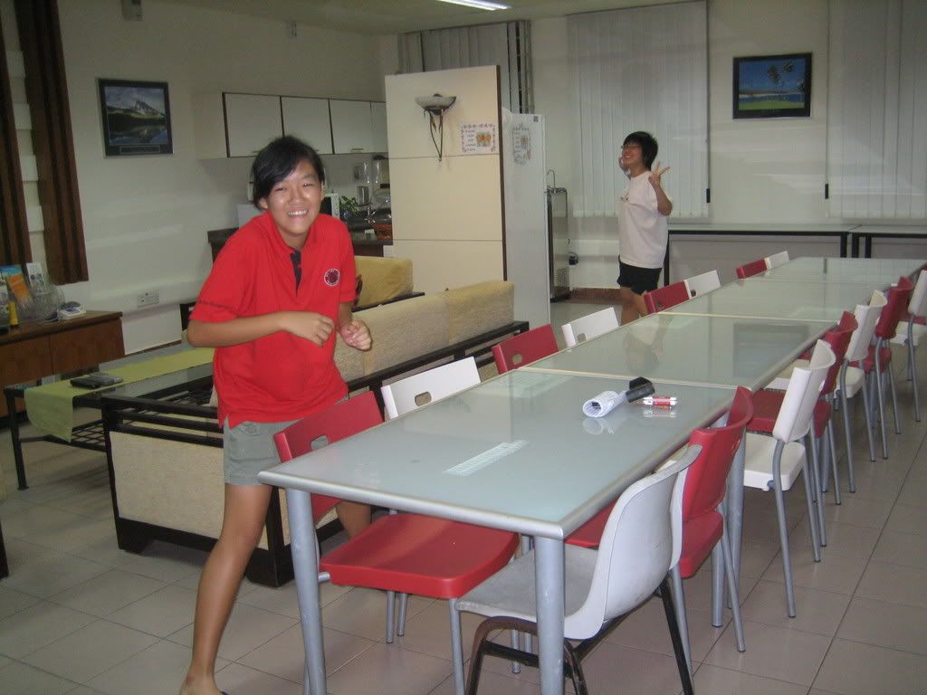 check out the clean nn green staff lounge after our clean up (: