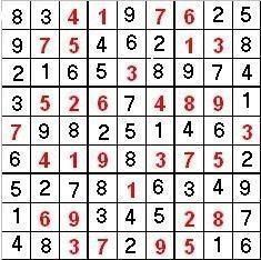 sudoku 1 Pictures, Images and Photos