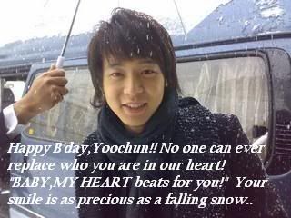 Yoochun Birthday Pictures, Images and Photos