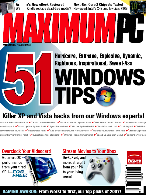 harry potter and deathly hallows_21. Maximum PC Magazine, March