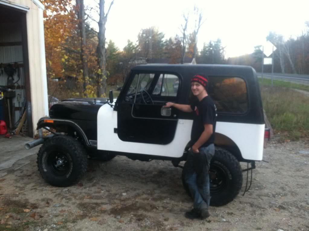 Mercedes diesel jeep cj #5