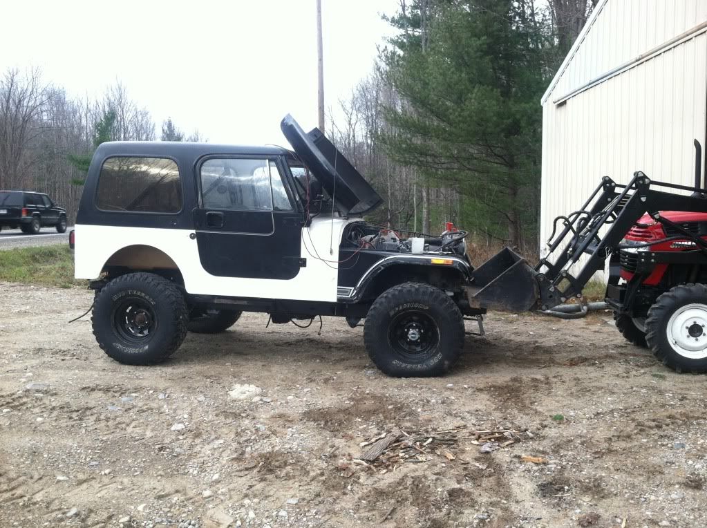 Mercedes diesel jeep cj #6