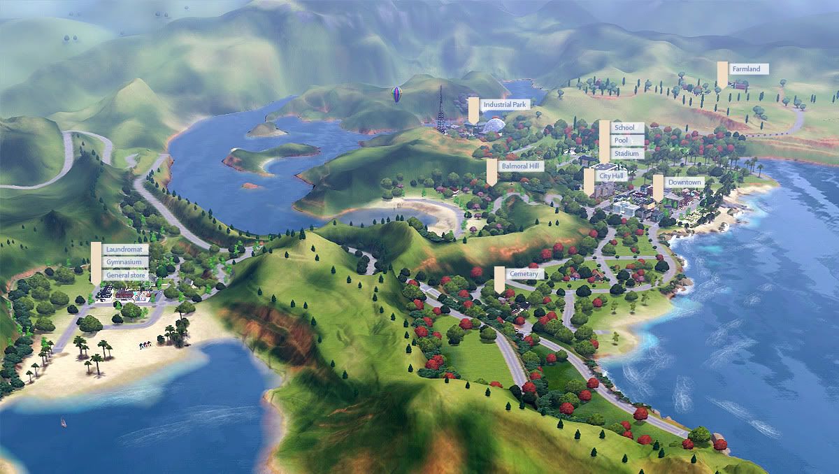 Map of Redcliffs
