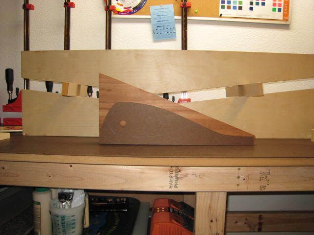 Jig, paddle blades &amp; template